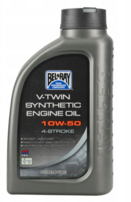 BEL RAY V-TWINE SYNTHETIC ENGINE OIL 10W50