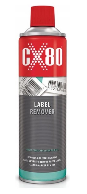 CX80 LABEL REMOVER