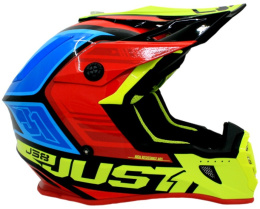 Kask JUST1 J38 BLADE Red-Blue-Yellow-Black