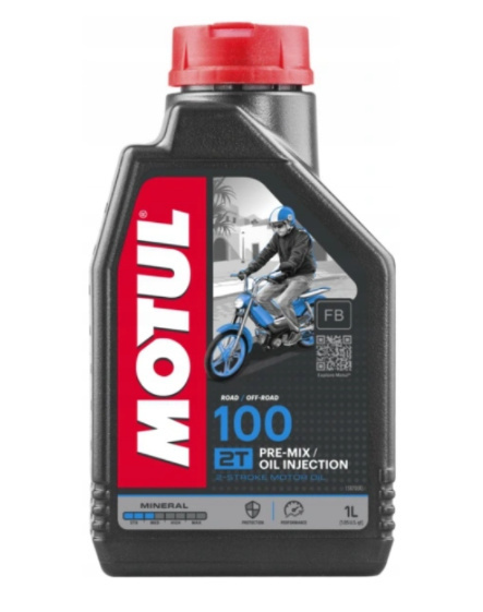 MOTUL 100 2T PRE MIX OIL INJECTION OLEJ MINERALNY DO SILNIKÓW BENZYNOWYCH