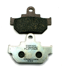 Ferodo FDB404P Klocki hamulcowe przednie/tylne FA106V