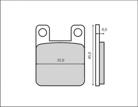 Klocki hamulcowe przód FT3015 Gas-Gas JTX320