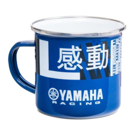 Kubek Yamaha Racing, metalowy, niebieski
