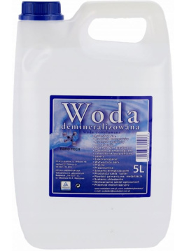 WODA DEMINERALIZOWANA NANO SC262 TECH 5L