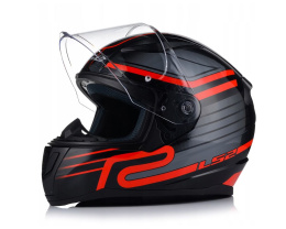 KASK LS2 FF353 RAPID II CIRCUIT BLACK RED-06 L