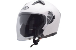 KASK OTWARTY TYP JK528 BIAŁY XL AWINA