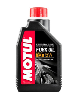 MOTUL OLEJ DO TELESKOPÓW / AMORTYZATORÓW / ZAWIESZENIA FORK OIL FACTORY LINE 5W LIGHT 1L