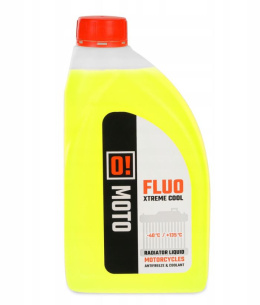 OMOTO PŁYN DO CHŁODNIC 1L O! FLUO XTREME COOL +135 GOTOWY DO UŻYCIA