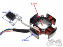 STATOR ISKROWNIK 4 CEWKI 5 PRZEWODÓW