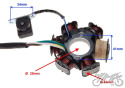 Stator 6 cewek bez koła magnesowego ATV110