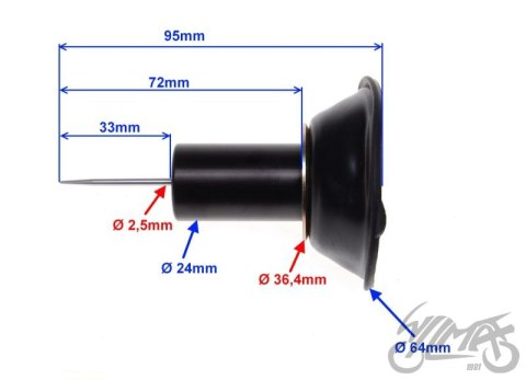 Przepustnica gaźnika do Suzuki GN125