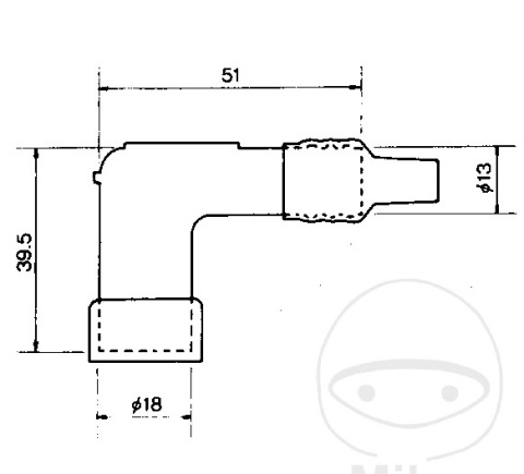 Fajka zapłonowa NGK LD05F