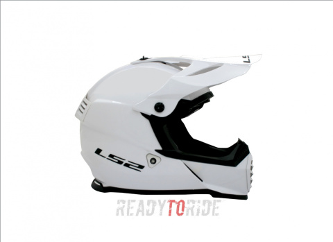 KASK LS2 MX437 FAST EVO SOLID WHITE L