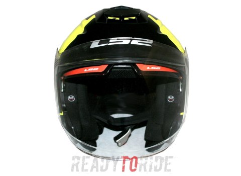 KASK LS2 OF521 INFINITY BEYOND BLACK AND YELLOW HI-VIS