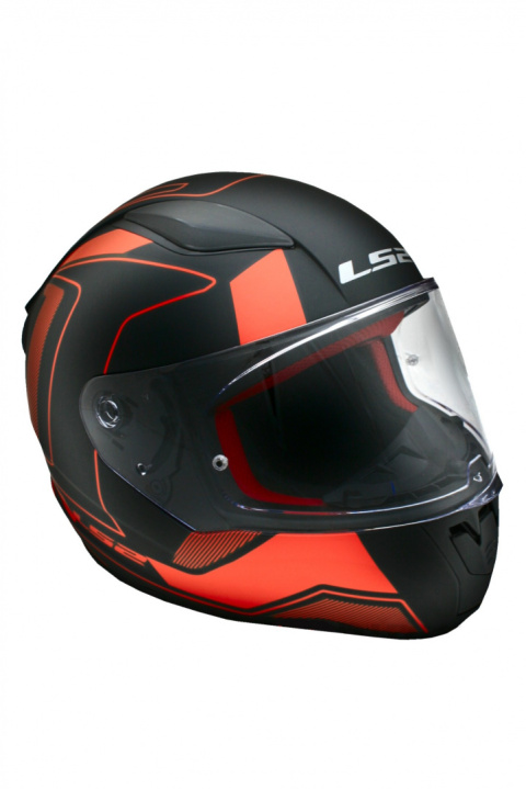 KASK LS2 RAPID CARRERA MATT BLACK RED