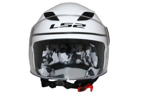 Kask LS2 OF602 Funny Junior biały rozmiar S