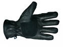 Rękawice czarne wzmacniane z siatką rozmiar XL