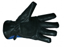 Rękawice motocyklowe utwardzane czarno niebieskie rozmiar M