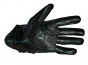 Rękawice perforowane wzmacniane czarne rozmiar M